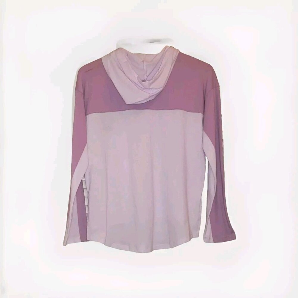 Under Armour Favorite Jersey Hoodie Girls' XLarge Purple & White Logo Athleisure - Picture 2 of 16